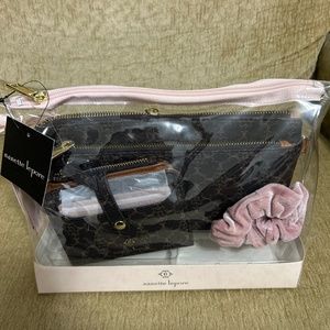 4 in 1 Nanette Lepore chocolate logo gift set